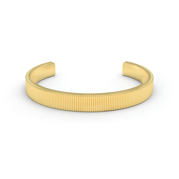 Grain Textured Bangle Bracelet