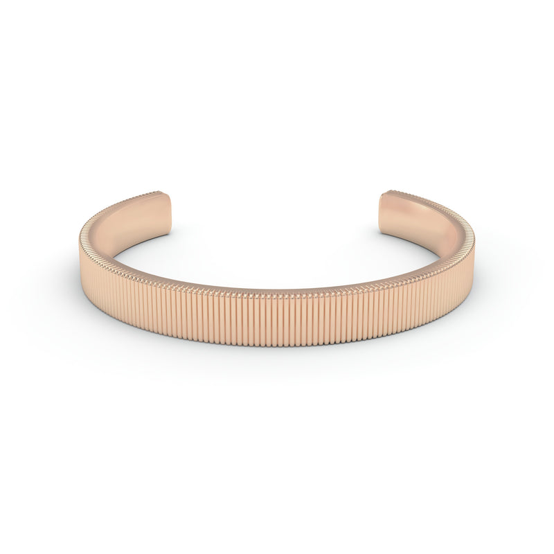 Grain Textured Bangle Bracelet