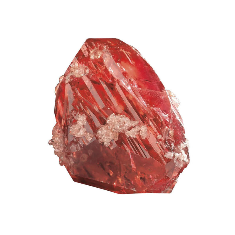 Raw rough gemstone Padparadscha Sapphire