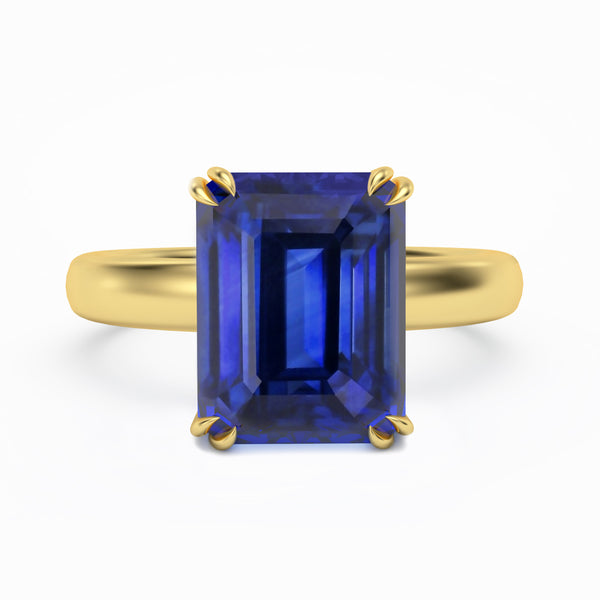 SAPPHIRE CLAW SET Ring